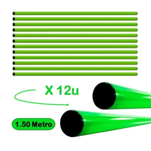 PACK DE 12 UNIDADES VARILLA DE PVC PARA ENTRENAMIENTO DE 1.50 METRO - Imagen 5