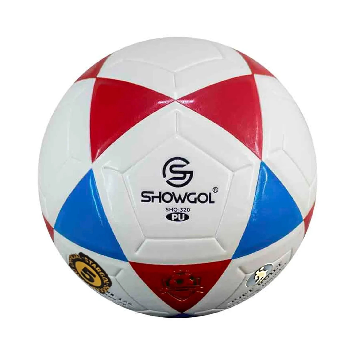 PELOTA PARA FÚTBOL TALLA #5 CUERO PU VULCANIZADO FT SHOWGOL - Imagen 2