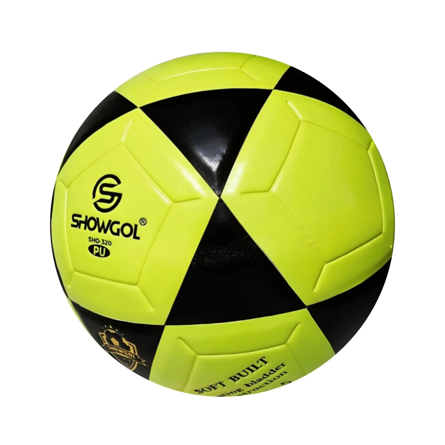 PELOTA PARA FÚTBOL TALLA #5 CUERO PU VULCANIZADO FT SHOWGOL - Imagen 5
