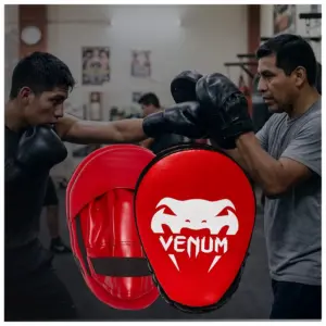 MANOPLAS O GUANTELETAS CURVA | BOXEO KARATE TAEKWONDO - Imagen 4