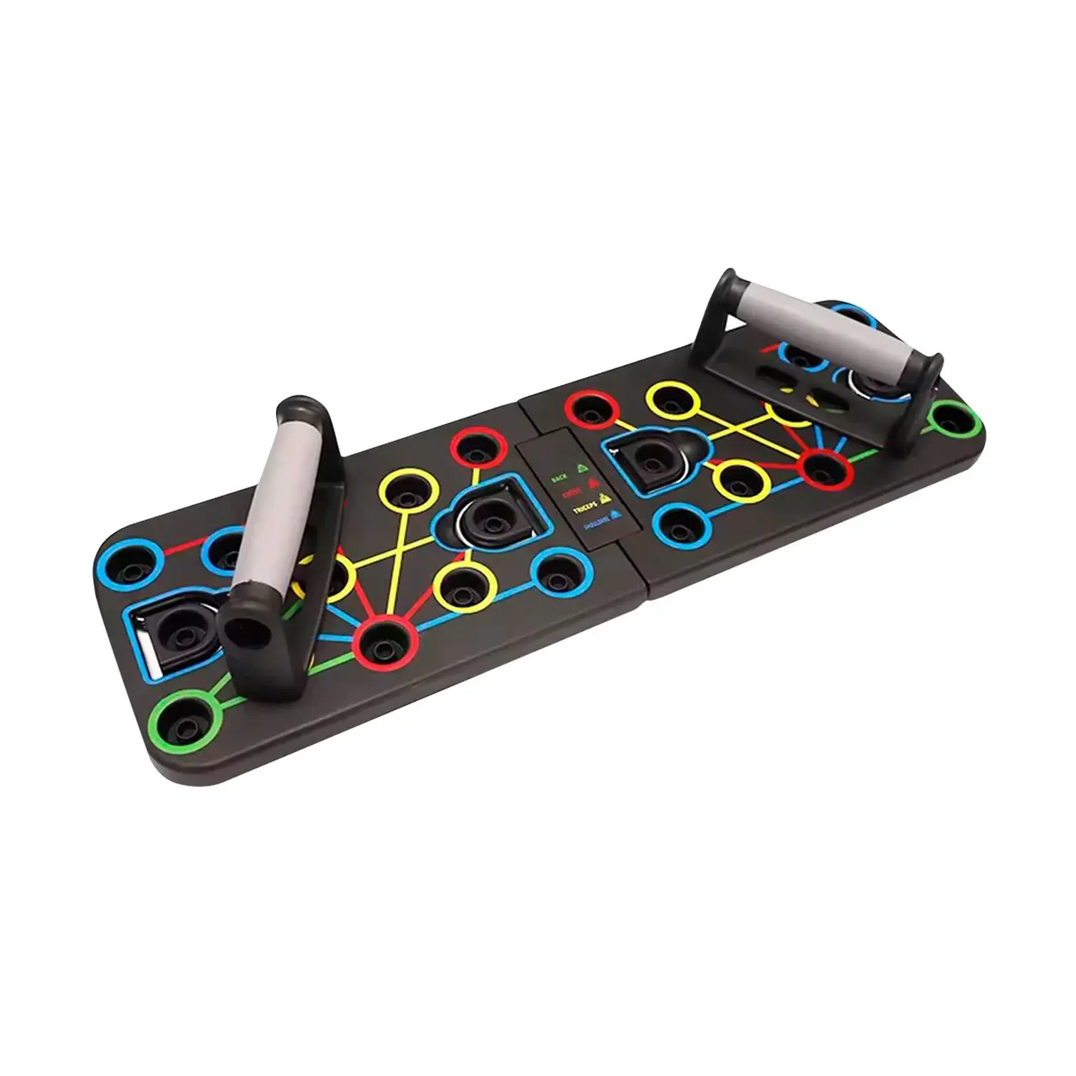 TABLERO PUSH UP BOARD PARA PLANCHAS FLEXIONES CON LIGAS DE RESISTENCIA IMPORTADO